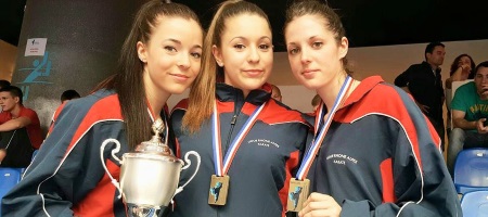 Médaille de Bronze pour l'équipe féminine de Rhône-Alpes